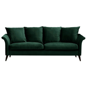 Zielona sofa 3-osobowa The Classic Living Chloe