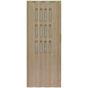 Drzwi Harmonijkowe 001S 50 Dąb Sonoma Mat 80cm