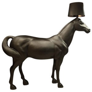 Lampa podłogowa Horse 1 Up (czarna) KingHome