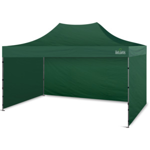 Namiot handlowy zielony 450x300 cm