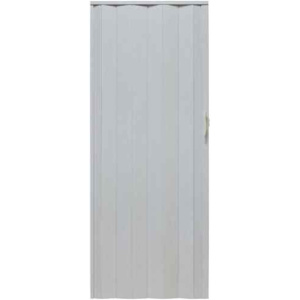 Drzwi Harmonijkowe 001P 49 Biały Dąb Mat 80cm