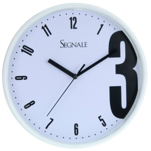 Okrągły zegar ścienny SEGNALE - Ø26 cm