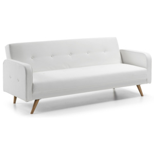LaForma :: Sofa rozkładana REGOR biała - czarny