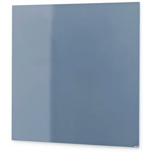 Szklana tablica suchościeralna, 500x500 mm, szaroniebieski