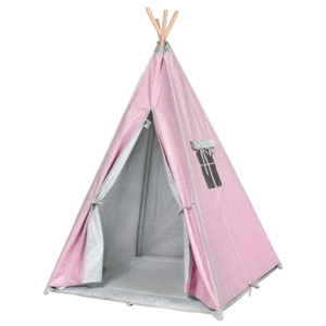 Luksusowy namiot dla dzieci Teepee PlayTo różowy - zniżka dla rejestrowanych