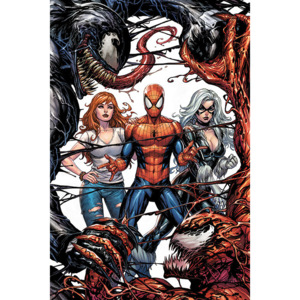 Plakat, Obraz Venom - Venom and Carnage fight, (61 x 91,5 cm)
