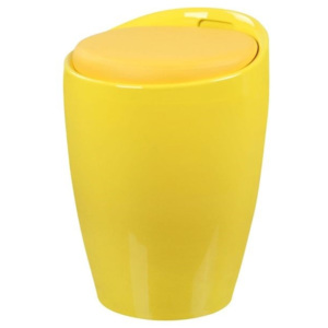 Stołek Tubo 46 cm (żółty) KingHome