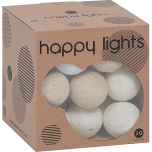 Lampki Happy Lights kremowe, meble vox
