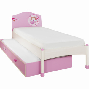 Łóżko dziecięce z dostawką Princess - Łóżko dziecięce Princess