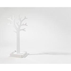 Biały organizer w kształcie drzewa Compactor