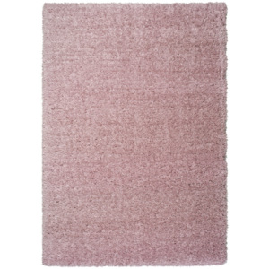 Różowy dywan Universal Floki Liso, 60x120 cm