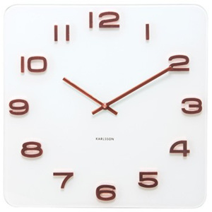 Zegar ścienny Vintage 2 (biały) Karlsson