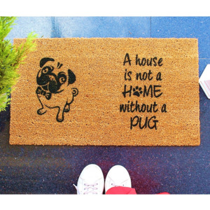 Wycieraczka Doormat Pug, 70x40 cm