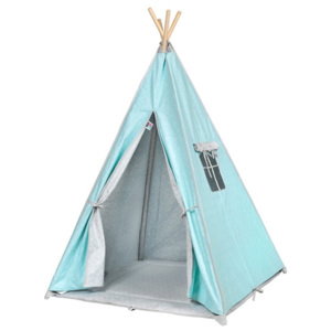 Luksusowy namiot dla dzieci Teepee PlayTo jasno turkusowy - zniżka dla rejestrowanych
