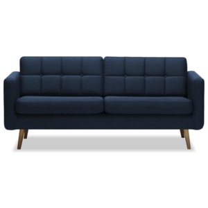 Ciemnoniebieska sofa 3-osobowa Vivonita Magnus