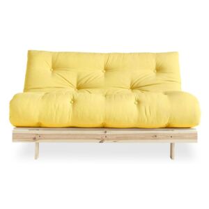 Sofa rozkładana Karup Design Roots Raw/Yellow