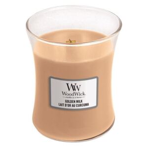 Woodwick świeca w szkle Golden Milk Medium Candle 275,0 gr
