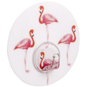 Wieszak łazienkowy WENKO Flamingo Static-Loc, 9x2 cm