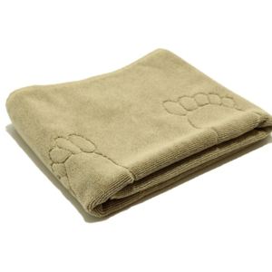 Beżowy ręcznik bawełniany My Home Plus Relax, 55x95 cm
