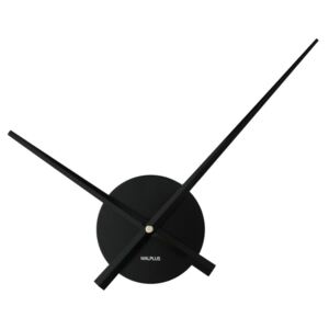 Walplus Minimalistyczny zegar ścienny WC2050, czarny