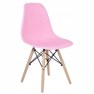 Krzesło Paris DSW - różowy