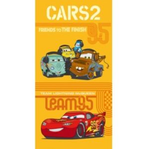 Ręcznik licencyjny dla dzieci Cars 2 75x150 Faro