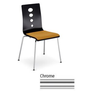 Krzesło Lantana Seat Plus Chrome M43 (czarny) U999 Black