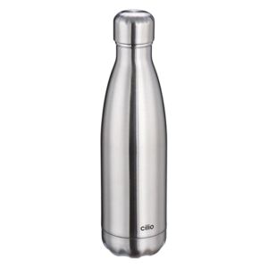 Butelka termiczna CLIO, srebrna, 500 ml
