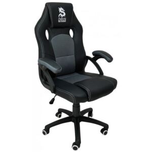 Fotel obrotowy gamingowy X6 Black/Light Gray