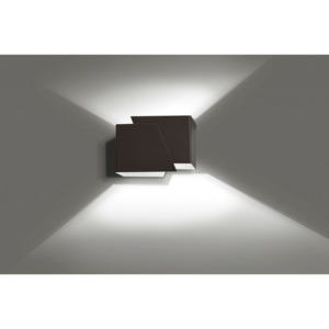 FROST WENGE 940/5 nowoczesny kinkiet ścienny brązowy LED