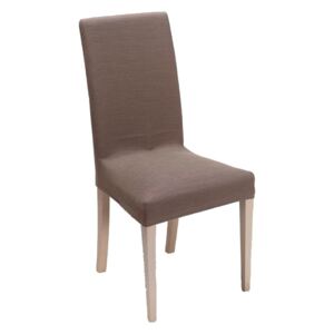 Pokrowiec na krzesło - brązowoszary - Rozmiar siedzisko