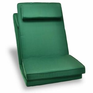 Komplet 2 x poduszka Garth na krzesło zielona