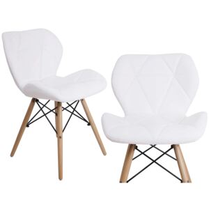 Krzesło K-MURET ECO DSW białe