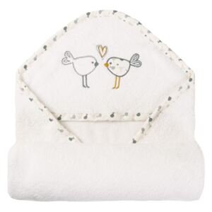 Ręcznik niemowlęcy Maxi Plus biały 100x100 cm
