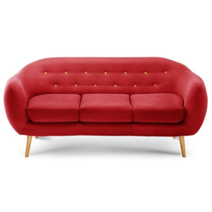 Sofa 3-osobowa Constellation Red/Orange/Natural