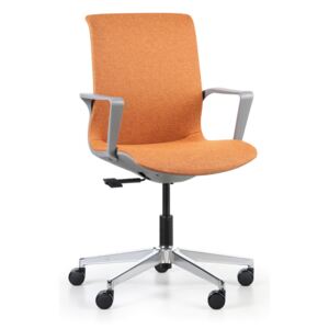 Krzesło biurowe JACK, pomarańczowy