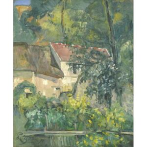 Reprodukcja House of P re Lacroix 1873, Paul Cezanne