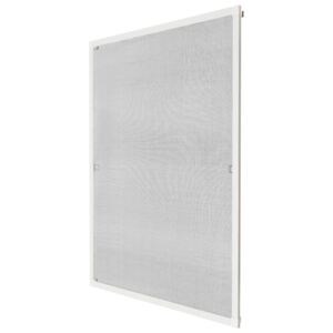 Tectake 401206 moskitiera okienna ramkowa - biały, 120 x 140 cm