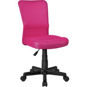 Tectake 401792 fotel biurowy patrick - pink