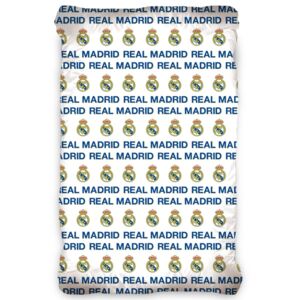 Prześcieradło bawełniane Real Madrid, 90 x 200 cm