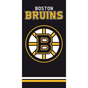 Ręcznik kąpielowy NHL Boston Bruins Black, 70 x 40 cm