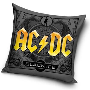 Poszewka na poduszkę AC/DC Black Ice, 45 x 45 cm