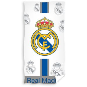 Ręcznik kąpielowy Real Madrid Plateado, 70 x 150 cm