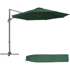 Tectake 403134 parasol przeciwsłoneczny daria - zielony