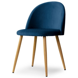 Krzesło SONG plaster miodu niebieski