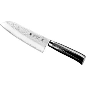 Nóż kuchenny Tamahagane Tsubame Santoku 17,5 cm SNMH-1114
