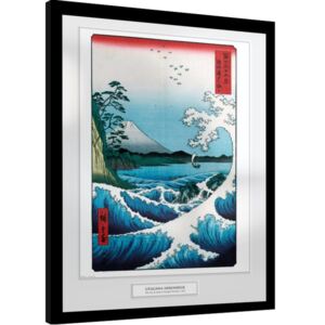 Oprawiony Obraz Hiroshige - The Sea At Satta