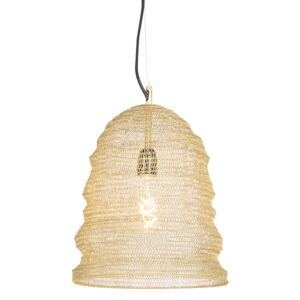 Orientalna lampa wisząca złota - Nidum Garza Oswietlenie wewnetrzne