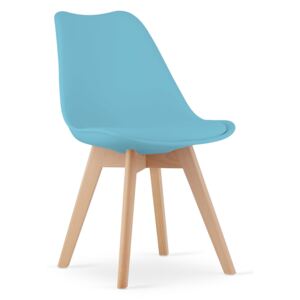 Krzesło skandynawskie niebieskie 53E-7