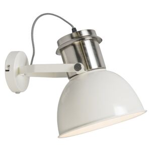 Kinkiet / Lampa scienna przemysłowy kremowy - Przemysłowy Oswietlenie wewnetrzne